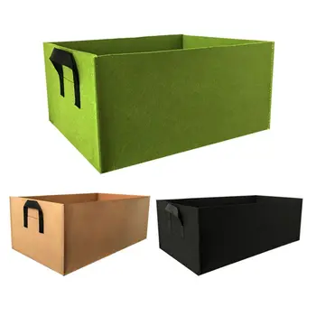 Color Thick Felt Non-woven Fabric Flower Vegetable Plant Growth Bag Planting Rectangular Beauty Planting Bag 1PC
Color Thick Felt Non-woven Fabric Flower Vegetable Plant Growth Bag Planting Rectangular Beauty Planting Bag 1PC