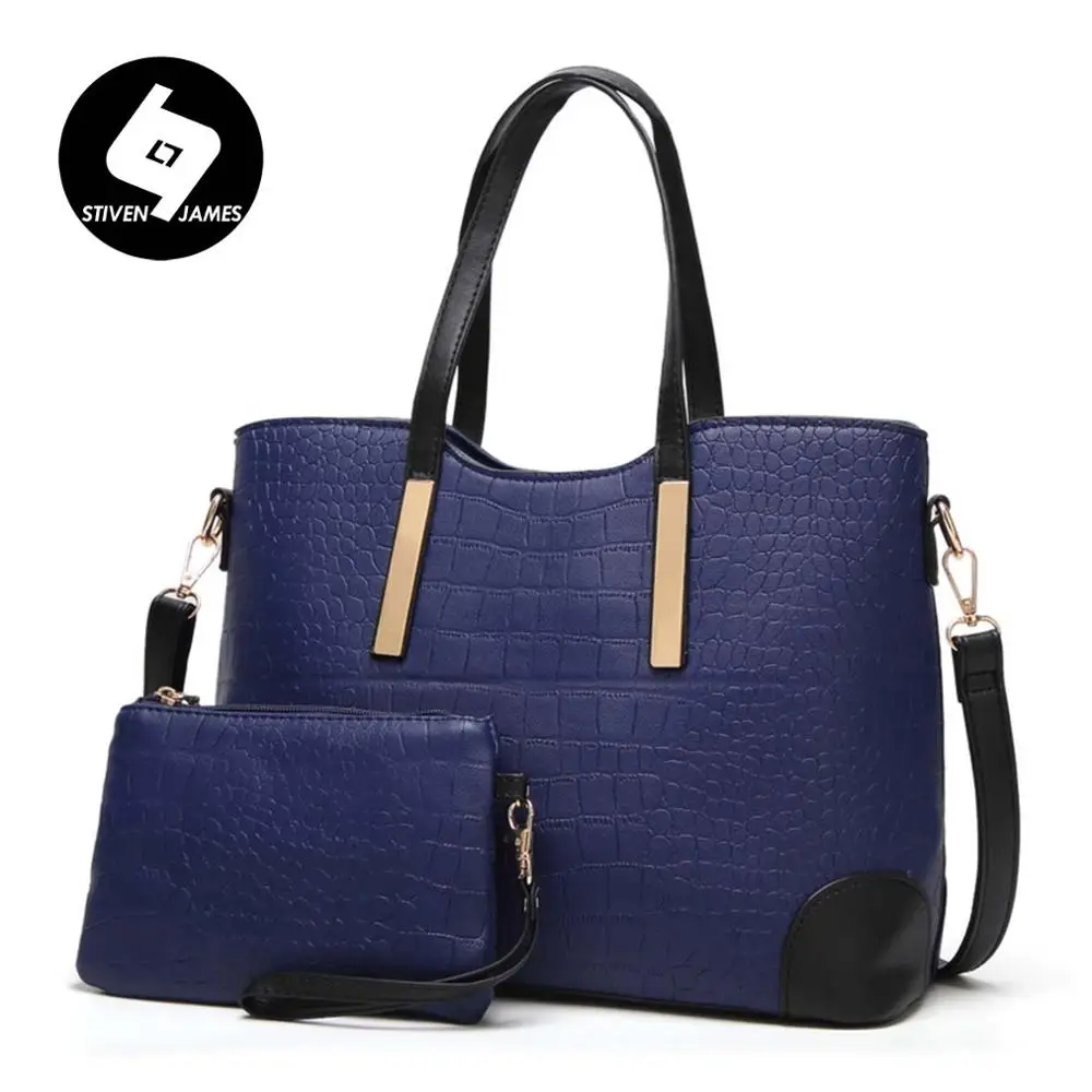 STIVENJAMES Luxury Alligator Shoulder Bag for Women 2Pcs Set Bags Feminine Ladies Handbags Large Capacity Crossbody Handbag 2020
STIVENJAMES Luxury Alligator Shoulder Bag for Women 2Pcs Set Bags Feminine Ladies Handbags Large Capacity Crossbody Handbag 2020