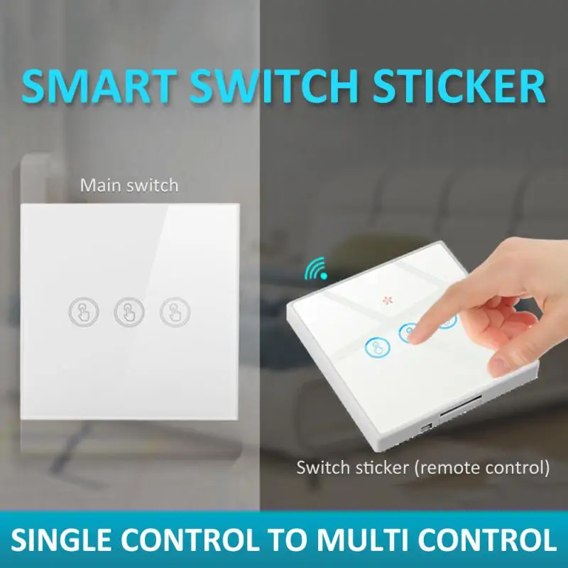 2019 Touch Switch Smart Light Switch Panel Wall interruptor 3 Gang wifi light switch US/EU Standard Work with Alexa Google Home
2019 Touch Switch Smart Light Switch Panel Wall interruptor 3 Gang wifi light switch US/EU Standard Work with Alexa Google Home