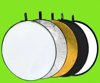 60/80/110cm 5 in 1 round Multi Round Collapsible disc Light Reflector Diffuser for Flash Photo Studio Photography
60/80/110cm 5 in 1 round Multi Round Collapsible disc Light Reflector Diffuser for Flash Photo Studio Photography