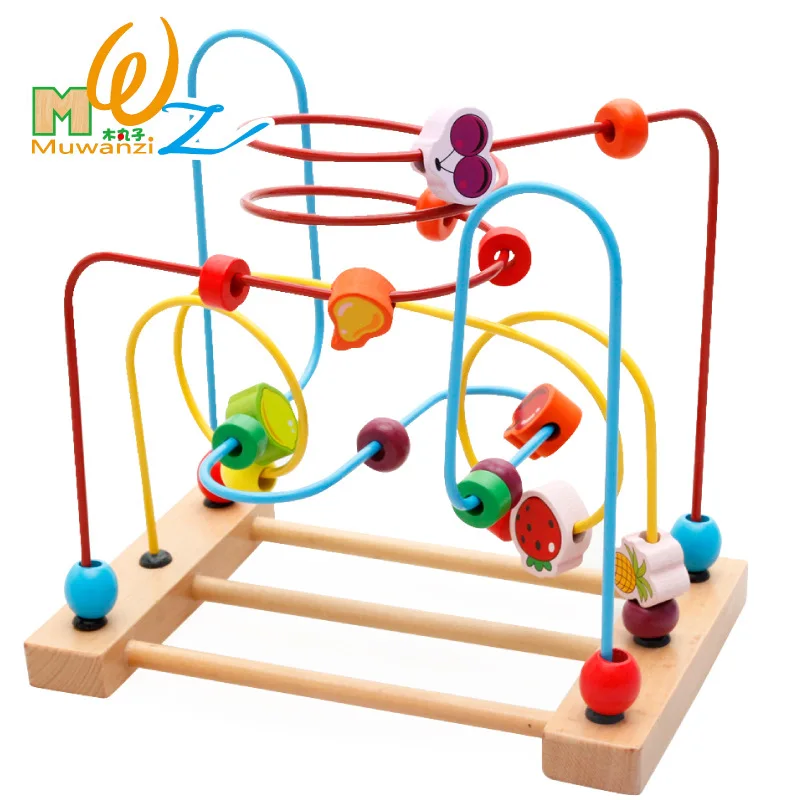 MWZ Bead-stringing Toy Beaded Bracelet Building Blocks Fruit Wooden Educational Toys Hand-Eye Coordination
MWZ Bead-stringing Toy Beaded Bracelet Building Blocks Fruit Wooden Educational Toys Hand-Eye Coordination
