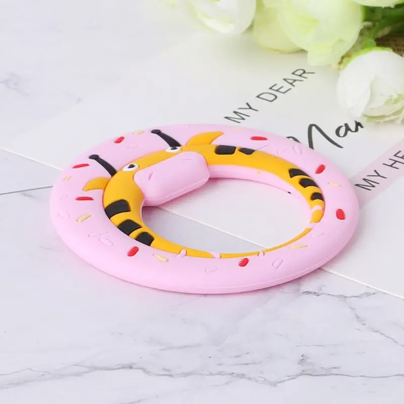 New Baby Teether Animal Pacifier Deer Cute DIY Necklace Teething Care Newborn Silicone Bite Chew Toys Ring Donut Nursing DXAD
New Baby Teether Animal Pacifier Deer Cute DIY Necklace Teething Care Newborn Silicone Bite Chew Toys Ring Donut Nursing DXAD