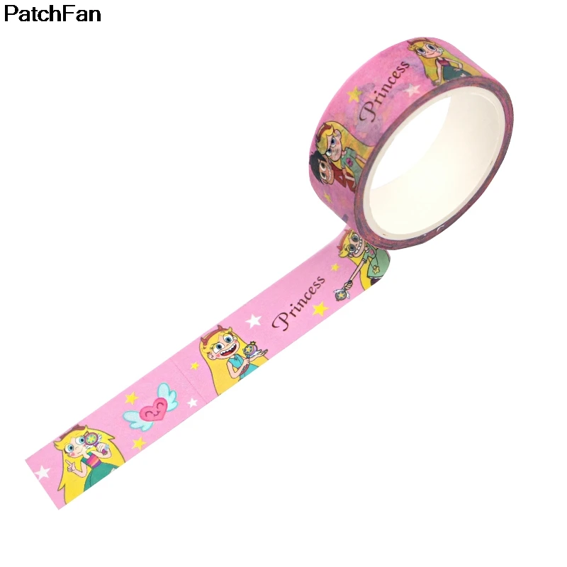 Patchfan Cartoon DIY Scrapbooking Sticky Adhesive washi Paper Masking Tape Printed Patterns stickers A2601
Patchfan Cartoon DIY Scrapbooking Sticky Adhesive washi Paper Masking Tape Printed Patterns stickers A2601