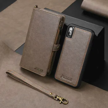 Luxury Movable Multifunction Wallet Case For iPhone 11 Pro Max Xr Xs X 8 Plus 7 Flip Leather Magnetic Cover Phone Zip Card Slots
Luxury Movable Multifunction Wallet Case For iPhone 11 Pro Max Xr Xs X 8 Plus 7 Flip Leather Magnetic Cover Phone Zip Card Slots