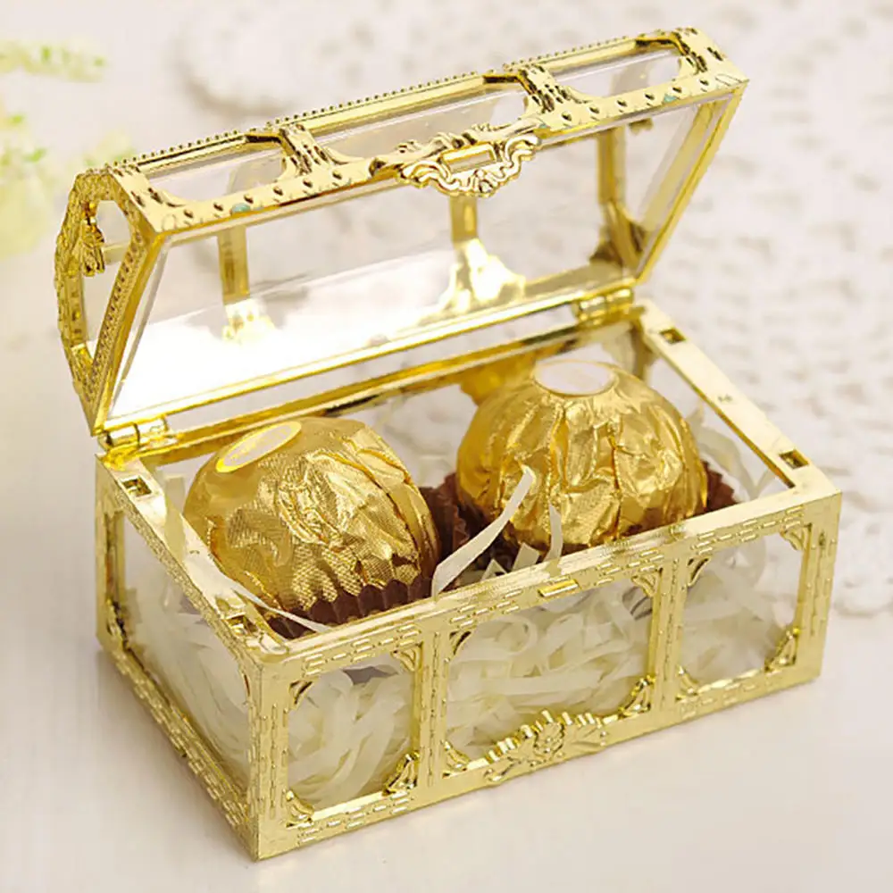 Gold Candy Box Plastic European Hollow Sweet Box Transparent Wedding Gift Boxes Baby Shower Treasure Case Wedding Decor
Gold Candy Box Plastic European Hollow Sweet Box Transparent Wedding Gift Boxes Baby Shower Treasure Case Wedding Decor