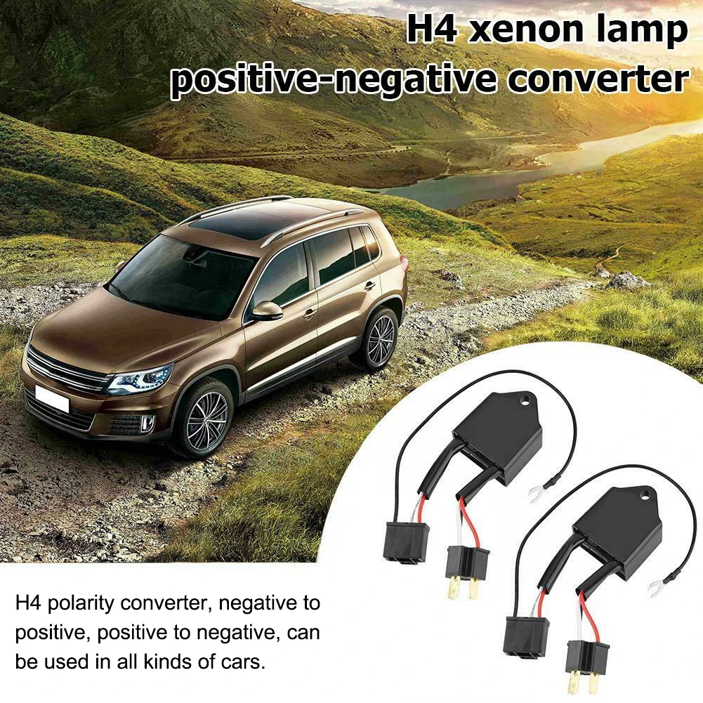 2 x LED Polarity Converter Negative Switch Harness Adapter for H4 Xenon Lamp Car LED Load Resistor Reversed Polarity Converters
2 x LED Polarity Converter Negative Switch Harness Adapter for H4 Xenon Lamp Car LED Load Resistor Reversed Polarity Converters