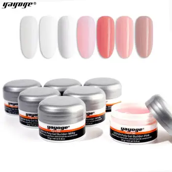 Yayoge Nail Gel 24g Builder Gel UV Poly nail gel Finger Extension Gel Polish Tip Enhancement For Manicure Nail arts
Yayoge Nail Gel 24g Builder Gel UV Poly nail gel Finger Extension Gel Polish Tip Enhancement For Manicure Nail arts