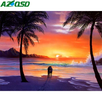 AZQSD DIY Unframe Oil Painting By Numbers Sunset Landscape Coloring By Numbers Sea Drawing On Canvas Decor For Home
AZQSD DIY Unframe Oil Painting By Numbers Sunset Landscape Coloring By Numbers Sea Drawing On Canvas Decor For Home