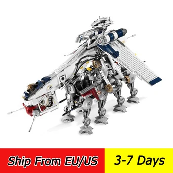 05053 Republic Dropship with AT-OT Walker 1758pcs Star Wars Series Model Building Blocks Bricks Toys 81055
05053 Republic Dropship with AT-OT Walker 1758pcs Star Wars Series Model Building Blocks Bricks Toys 81055