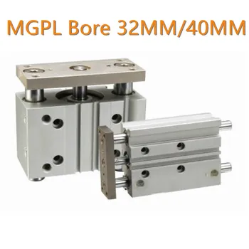MGPL Bore 32/40mm Compressed Air Cylinder SMC Type ISO Compact Cylinder Miniature Guide Rod Double Acting
MGPL Bore 32/40mm Compressed Air Cylinder SMC Type ISO Compact Cylinder Miniature Guide Rod Double Acting