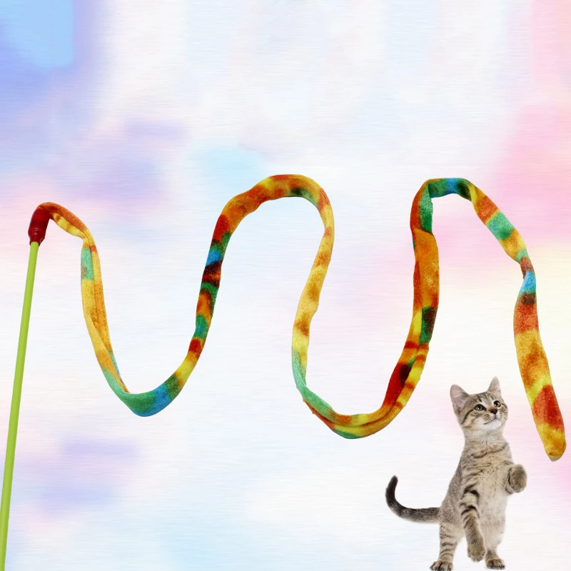 Cute Funny Colorful Rod Teaser Wand Plastic Cat Toys Pet Plush Toys for Cats Interactive Stick Cat Supplies Pet Products
Cute Funny Colorful Rod Teaser Wand Plastic Cat Toys Pet Plush Toys for Cats Interactive Stick Cat Supplies Pet Products