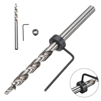 New 3/8" Replacement Twist Step Drills Stop Collar For Manual Pocket Hole Drill Tool
New 3/8" Replacement Twist Step Drills Stop Collar For Manual Pocket Hole Drill Tool