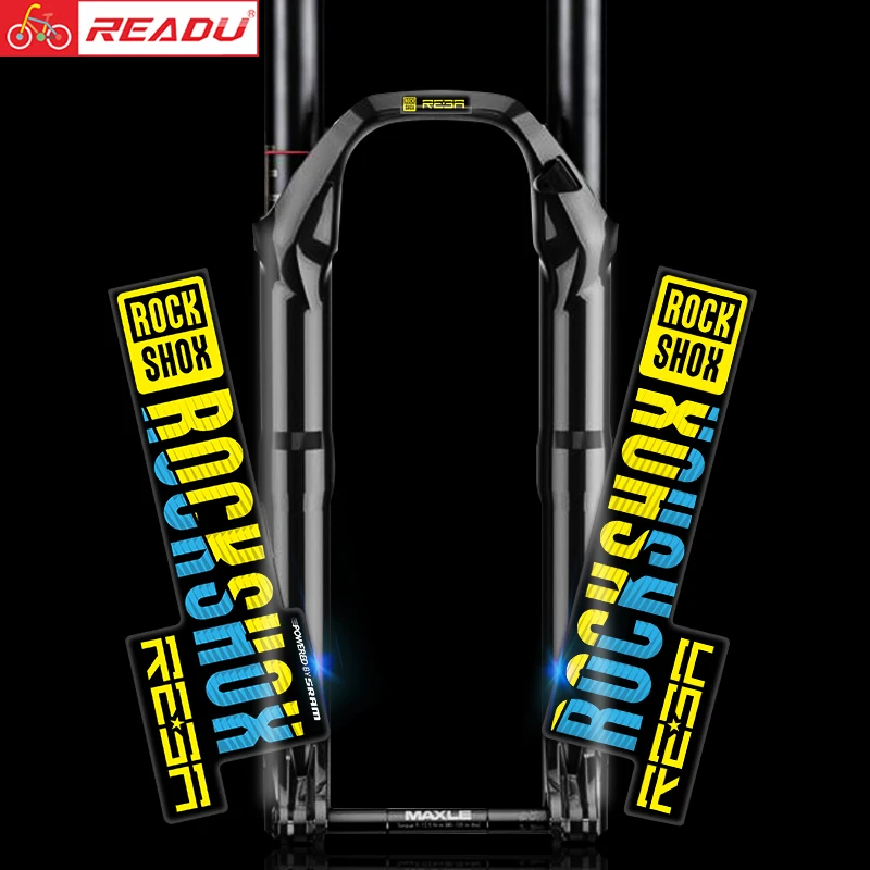 2020 rockshox REBA mountain bike front fork stickers bicycle front fork decals Bicycle Accessories
2020 rockshox REBA mountain bike front fork stickers bicycle front fork decals Bicycle Accessories