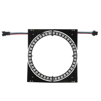 CLAITE WS2812B 45 Bits 5050 RGB DIY LED Module Strip Ring Lamp Light with Integrated Drivers Board DC5V Circle Development Board
CLAITE WS2812B 45 Bits 5050 RGB DIY LED Module Strip Ring Lamp Light with Integrated Drivers Board DC5V Circle Development Board
