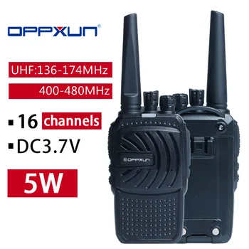 OPPXUN OPX M8 UHF 400-470MHZ 16 canali Radio portatile portatile Ham Radio bidirezionale
OPPXUN OPX M8 UHF 400-470MHZ 16 canali Radio portatile portatile Ham Radio bidirezionale