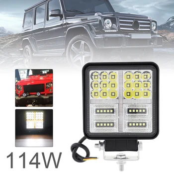 4 Inch 114W Bright LED Light Pod Combo Light Off Road Driving Light with DRL Fog Light LED Work Light for Jeep ATV UTV
4 Inch 114W Bright LED Light Pod Combo Light Off Road Driving Light with DRL Fog Light LED Work Light for Jeep ATV UTV