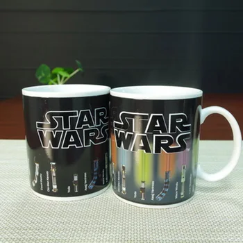 Star War Color Changing Coffee Mugs Lightsaber Ceramic Cups and Mugs Magic Mark Drinkware Best Gift for Friends
Star War Color Changing Coffee Mugs Lightsaber Ceramic Cups and Mugs Magic Mark Drinkware Best Gift for Friends