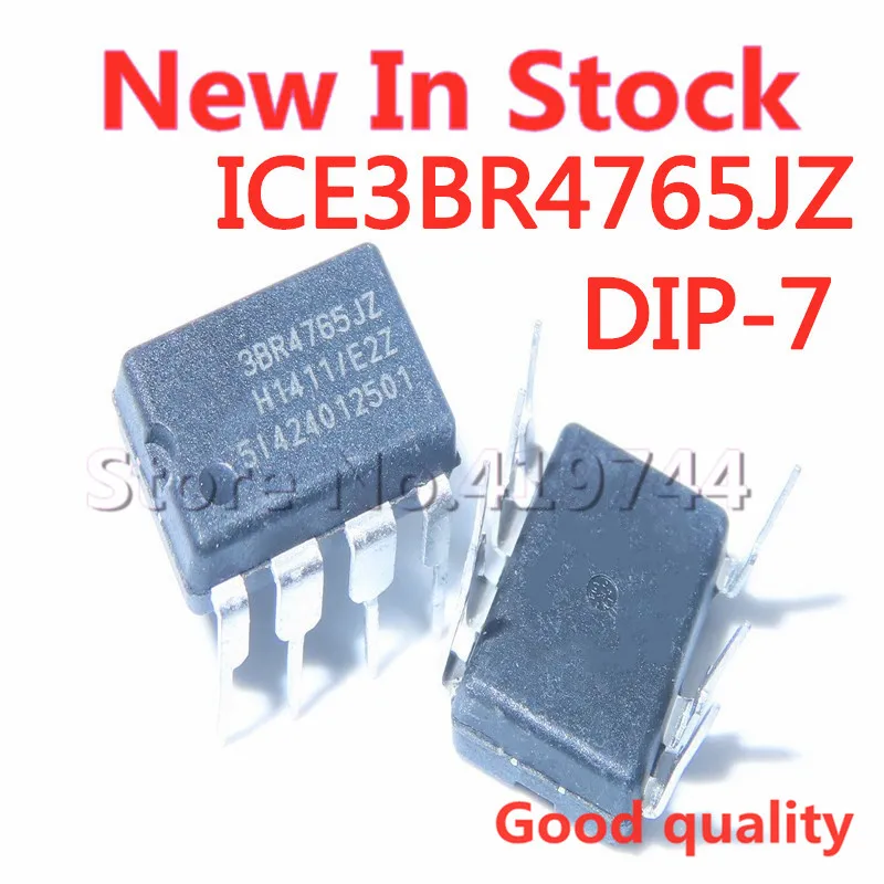 

5PCS/LOT ICE3BR4765JZ 3BR4765JZ DIP-7 Offline switching power supply current mode control In Stock NEW original IC