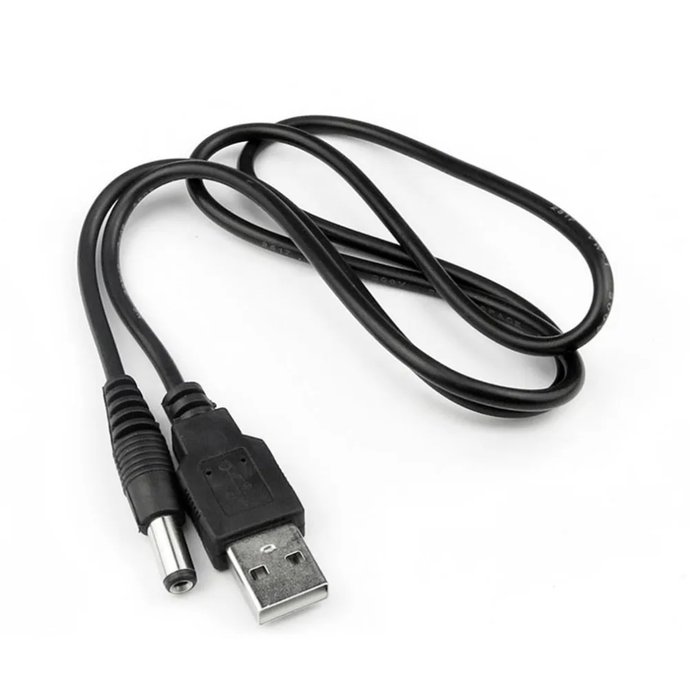 USB Port to DC port Charging Cable 5.5*2.1mm 5V DC Barrel Jack Power Cable Connector Data Cable Copper Core Safety
USB Port to DC port Charging Cable 5.5*2.1mm 5V DC Barrel Jack Power Cable Connector Data Cable Copper Core Safety