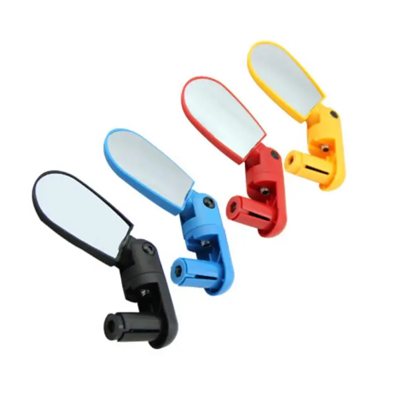 360° MTB Bike Bicycle Rearview Mirror Handlebar End Rotate Rear Back Simple Bike Mirrors Bicycle Accessories Black Yellow Blue 
360° MTB Bike Bicycle Rearview Mirror Handlebar End Rotate Rear Back Simple Bike Mirrors Bicycle Accessories Black Yellow Blue