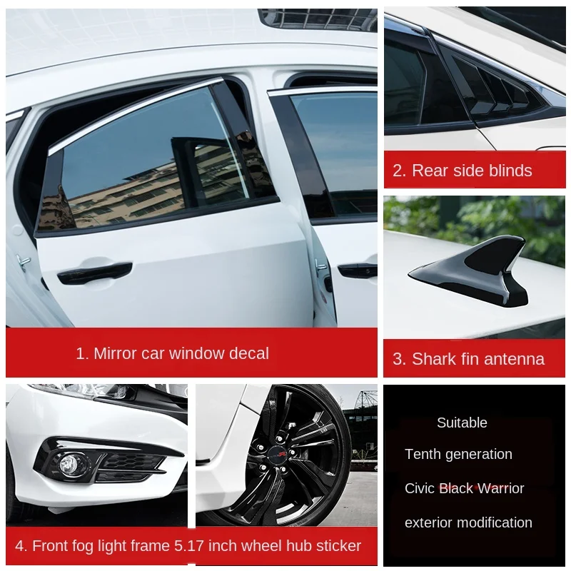 Applicable to Civic 10 Generation Modified Rim Car Door Middle Mesh Trim Strip Handle Fog Lamp Trim Frame Car Body Sticker Appea
Applicable to Civic 10 Generation Modified Rim Car Door Middle Mesh Trim Strip Handle Fog Lamp Trim Frame Car Body Sticker Appea
