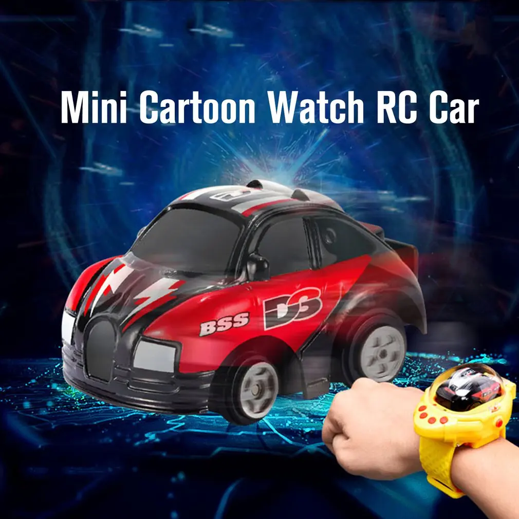 Mini Cartoon Watch Remote Control Car RC Vehicle Four-way Remote Control Car with Gravity Sensor Electric Children's Car Toys
Mini Cartoon Watch Remote Control Car RC Vehicle Four-way Remote Control Car with Gravity Sensor Electric Children's Car Toys