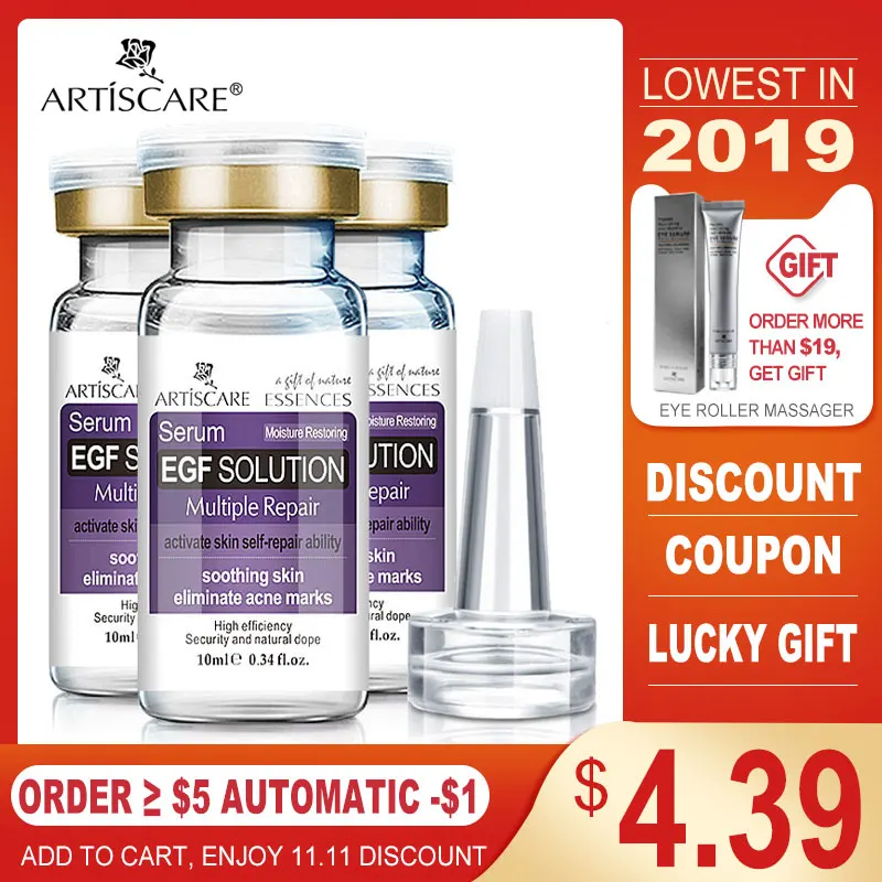 ARTISCARE EGF Whitening Moisturizing Serum Acne Treatment Blackhead Skin Care Set Anti Wrinkle Whitening Repair Essence Ageless
ARTISCARE EGF Whitening Moisturizing Serum Acne Treatment Blackhead Skin Care Set Anti Wrinkle Whitening Repair Essence Ageless