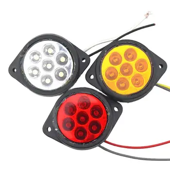 5 Pcs Vehicle Car Round Side Marker DC 10-30V Lights 7LEDs Truck Lights Round Trailer Lamp Car Styling Auto Parts Accessories
5 Pcs Vehicle Car Round Side Marker DC 10-30V Lights 7LEDs Truck Lights Round Trailer Lamp Car Styling Auto Parts Accessories