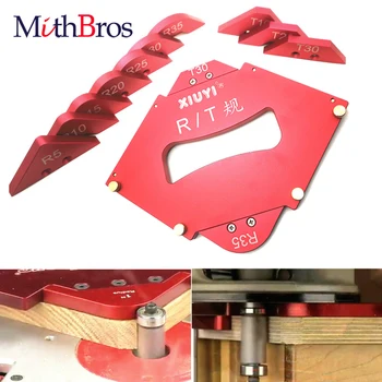 13pcs Trimming Machine R Rounded Beveled Template Router Table Corner Jig Radius Chamfer Profile Template Kit Woodworking Tools
13pcs Trimming Machine R Rounded Beveled Template Router Table Corner Jig Radius Chamfer Profile Template Kit Woodworking Tools