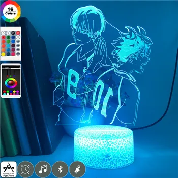 3d 7 Colors Night Lights Japanese Anime lamp Haikyuu Volleyball Boy Character Image Popular Led Table Lamp Smart Phone Control
3d 7 Colors Night Lights Japanese Anime lamp Haikyuu Volleyball Boy Character Image Popular Led Table Lamp Smart Phone Control