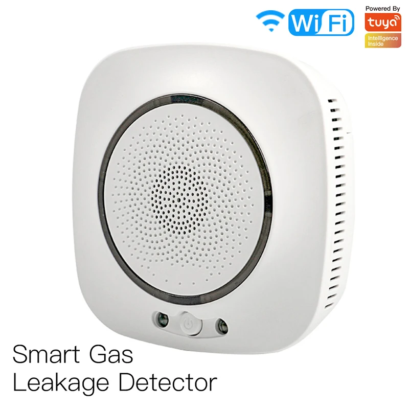 Smart WiFi Gas Leakage Fire Security Detector Gas Combustible Alarm Sensor Smart Life Tuya APP Control Home Security System
Smart WiFi Gas Leakage Fire Security Detector Gas Combustible Alarm Sensor Smart Life Tuya APP Control Home Security System