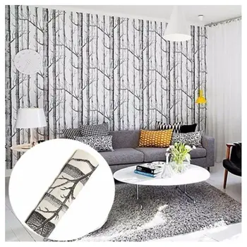 10M Black and white branches pattern Wall Sticker for living room and restaurant Background Wallpaper 3D Roll Non-woven Forest B
10M Black and white branches pattern Wall Sticker for living room and restaurant Background Wallpaper 3D Roll Non-woven Forest B