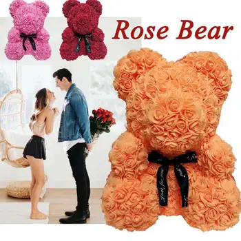 25cm Valentine Rose Bear Heart Flower Gift For Girlfriend Red Artificial Party Home Birthday Decoration Wine Rose Wedding
25cm Valentine Rose Bear Heart Flower Gift For Girlfriend Red Artificial Party Home Birthday Decoration Wine Rose Wedding