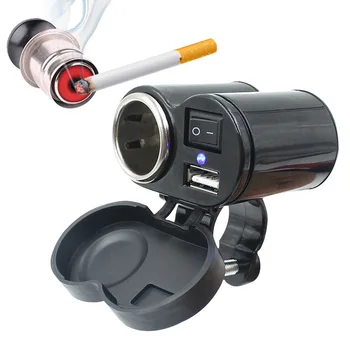 12V Waterproof Car Cigarette Lighter Socket Lighter Dual USB Charger Auto Boat Motorcycle Tractor Power Outlet Socket Receptacle
12V Waterproof Car Cigarette Lighter Socket Lighter Dual USB Charger Auto Boat Motorcycle Tractor Power Outlet Socket Receptacle