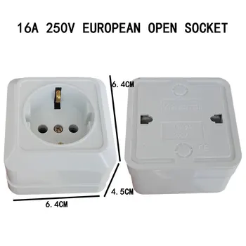 DIY One Exposed Waterproof European Standard Socket Rewireable Extension Electric Connect Cord Adapter Household Industrial
DIY One Exposed Waterproof European Standard Socket Rewireable Extension Electric Connect Cord Adapter Household Industrial