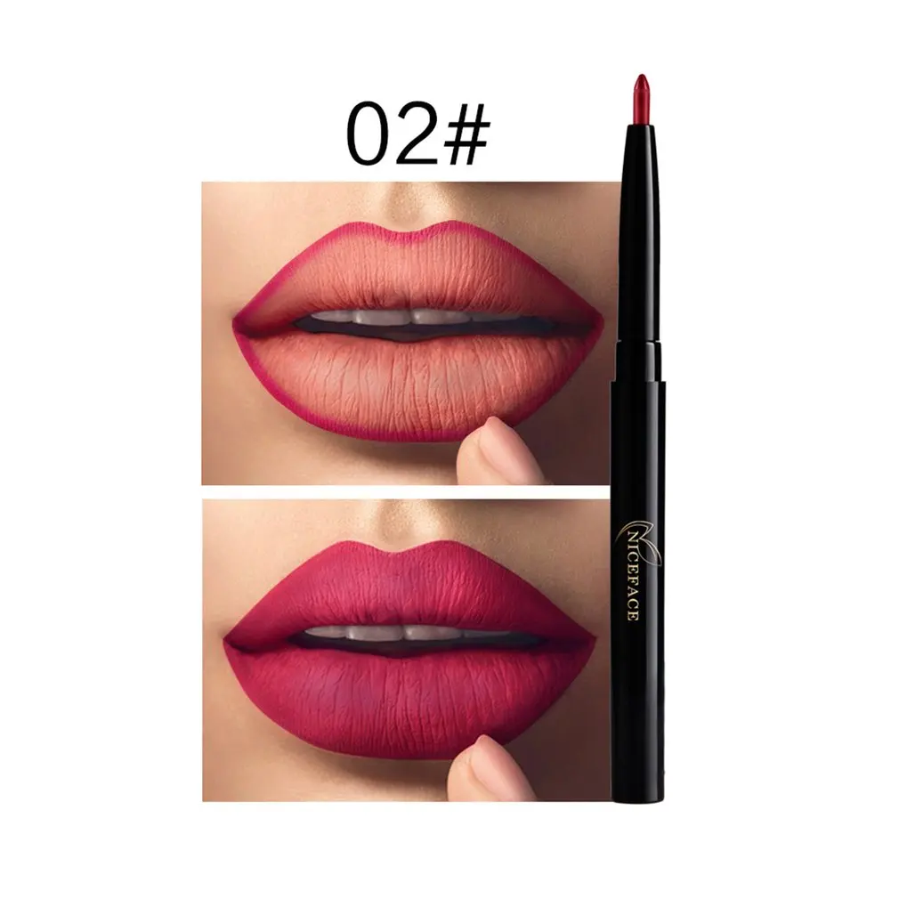 12 Color Lipstick Long Lasting Makeup Red Lip Matte Lip Stick Lips Liner Double Ended Waterproof Mate Nude Make Up Matt Lipstick
12 Color Lipstick Long Lasting Makeup Red Lip Matte Lip Stick Lips Liner Double Ended Waterproof Mate Nude Make Up Matt Lipstick