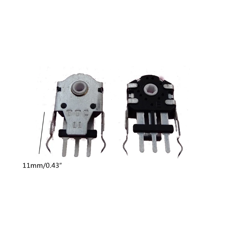 2Pcs TTC 11mm White Core Mouse Encoder Mouse Wheel Decoder 24 Million Lifetime 54DD
2Pcs TTC 11mm White Core Mouse Encoder Mouse Wheel Decoder 24 Million Lifetime 54DD
