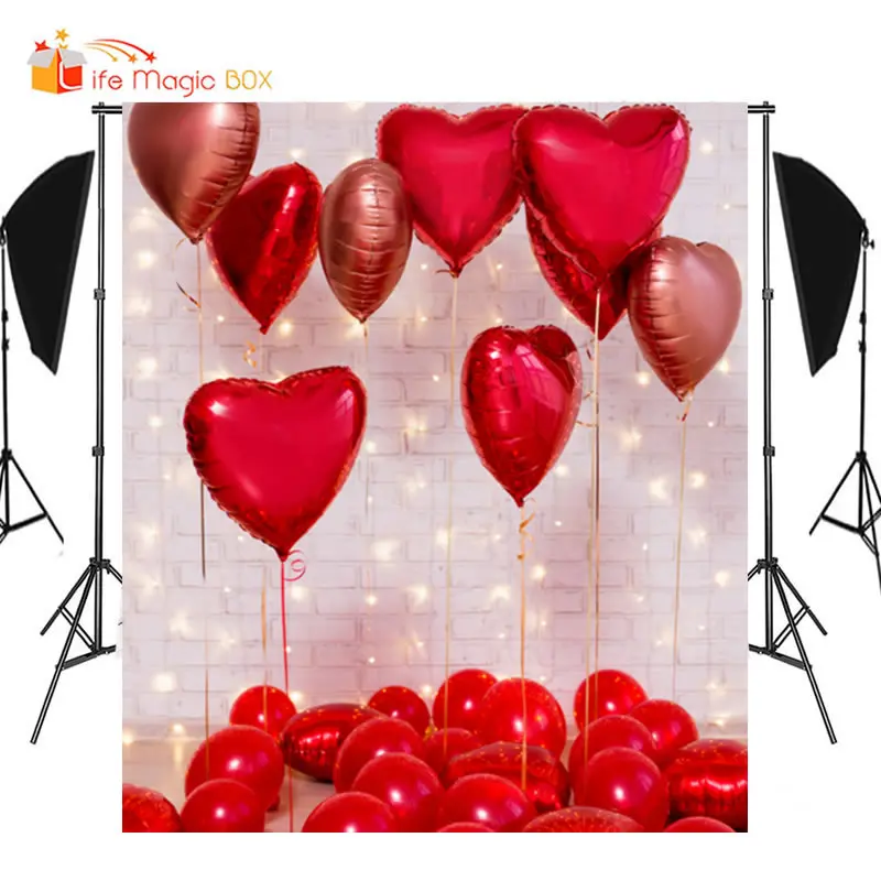 LIFE MAGIC BOX Background for Photo Shoot Red Balloons Party Wedding Valentine's Day Photography Backdrops
LIFE MAGIC BOX Background for Photo Shoot Red Balloons Party Wedding Valentine's Day Photography Backdrops