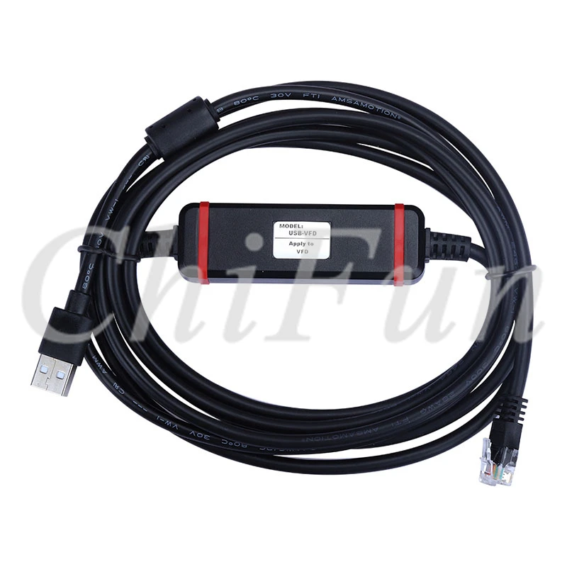 Freeshipping USB-VFD For Delta VFD-E/EL/ED/CH2000 Series Frequency Converter Debugging Download Cable VFD-USB01
Freeshipping USB-VFD For Delta VFD-E/EL/ED/CH2000 Series Frequency Converter Debugging Download Cable VFD-USB01