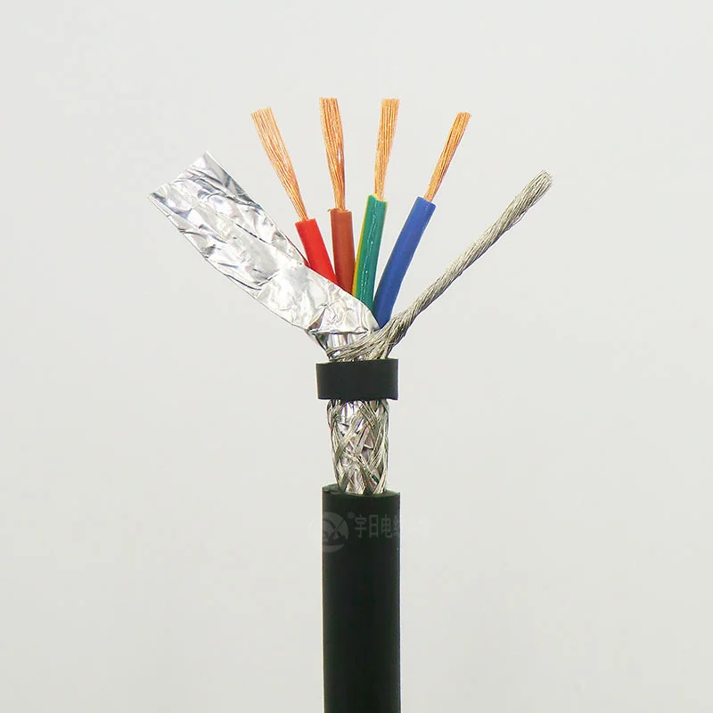 Flexible Shielded Power Cable 4 Core 0.5,0.75,1,1.5,2.5 mm² with Pure Oxygen Free Copper 5m Towline Wire (20,19,17,15,13AWG)
Flexible Shielded Power Cable 4 Core 0.5,0.75,1,1.5,2.5 mm² with Pure Oxygen Free Copper 5m Towline Wire (20,19,17,15,13AWG)