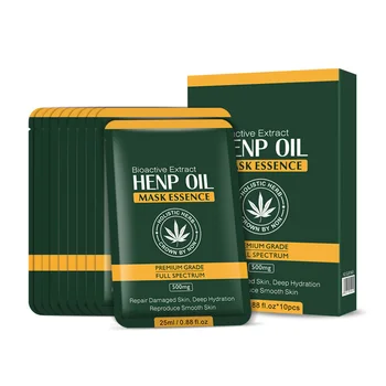 10pcs Anti Aging Fresh Face Mask Effective Skin Care Henp Oil Extracts Repair Natural Essence Deep Moisturizing Health Universal
10pcs Anti Aging Fresh Face Mask Effective Skin Care Henp Oil Extracts Repair Natural Essence Deep Moisturizing Health Universal