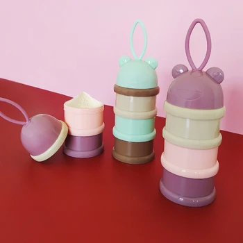 3 Layers Design Milk Powder Box Cartoon Frog Style Multi Function Portable PP Food Storage Box Milk Container Baby Feeding Tools
3 Layers Design Milk Powder Box Cartoon Frog Style Multi Function Portable PP Food Storage Box Milk Container Baby Feeding Tools