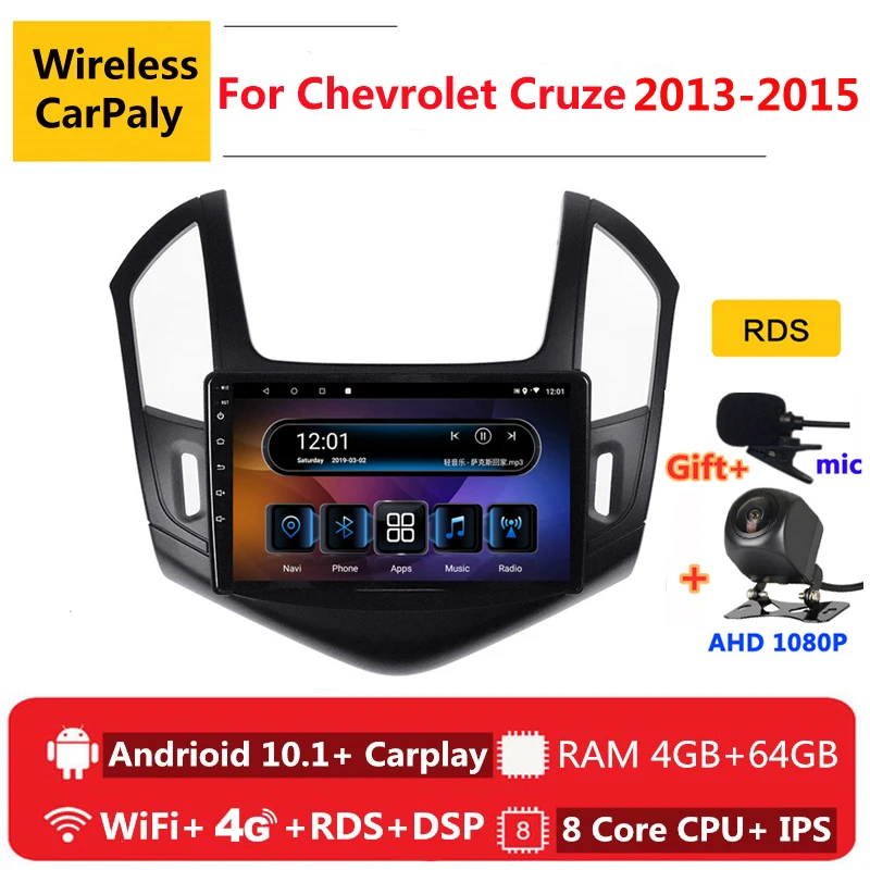 2 din 8 core android 10 car radio auto stereo for Chevrolet Cruze 2013 2014 2015 navigation GPS DVD Multimedia Player carplay
2 din 8 core android 10 car radio auto stereo for Chevrolet Cruze 2013 2014 2015 navigation GPS DVD Multimedia Player carplay