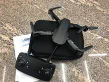 JIMITU Quadcopter Drone RC UAV WIFI Connect con 4K HD cámaras duales plegable Drone con giroscopio de aviones aérea regalos de fotografía