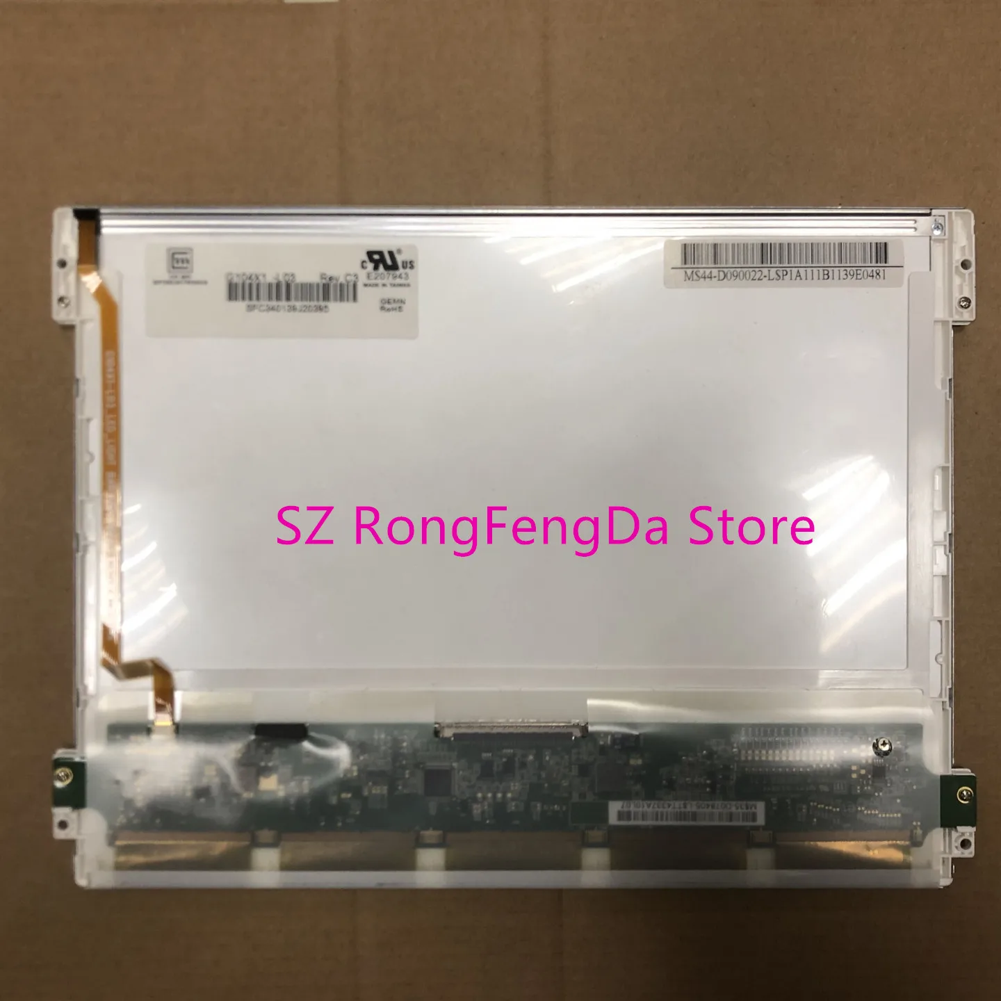 

G104X1-L03 10.4 inch 1024*768 LCD Display Screen for Industrial Equipment