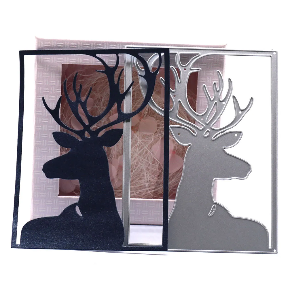 Moose Frame Christmas Metal Cutting Dies Scrapbooking Album Navidad Cards Making Crafts Embossing Stencil Slimline Dies New2020
Moose Frame Christmas Metal Cutting Dies Scrapbooking Album Navidad Cards Making Crafts Embossing Stencil Slimline Dies New2020
