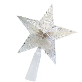 Christmas Star Lights Christmas Tree Topper Star 3D LED Top Lights Auto Flash Christmas Party Decorations for Home
Christmas Star Lights Christmas Tree Topper Star 3D LED Top Lights Auto Flash Christmas Party Decorations for Home