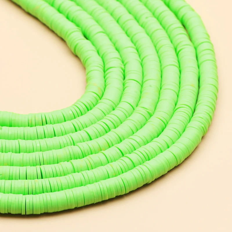 350Pcs/lot 4/6mm Flat Round Polymer Clay Beads Handmade Heishi Disk Loose Spacer Beads for Jewelry Making DIY Bracelets Necklace 350Pcs/lot 4/6mm Flat Round Polymer Clay Beads Handmade Heishi Disk Loose Spacer Beads for Jewelry Making DIY Bracelets Necklace