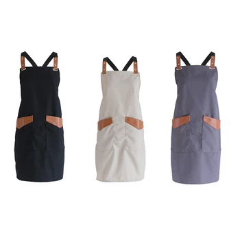 Barber Apron for Men Black Apron Bib Adjustable Cooking Kitchen Aprons for Women Custom Logo with Tool Pockets
Barber Apron for Men Black Apron Bib Adjustable Cooking Kitchen Aprons for Women Custom Logo with Tool Pockets