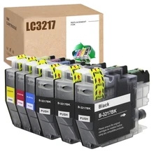 Compatible For Brother LC-3217 LC3217 MFC-J6935DW MFC-J6930DW MFCJ5330DW MFCJ5335DW J5730DW J5930DW J6530DW J6930DW MFCJ6935DW
Compatible For Brother LC-3217 LC3217 MFC-J6935DW MFC-J6930DW MFCJ5330DW MFCJ5335DW J5730DW J5930DW J6530DW J6930DW MFCJ6935DW